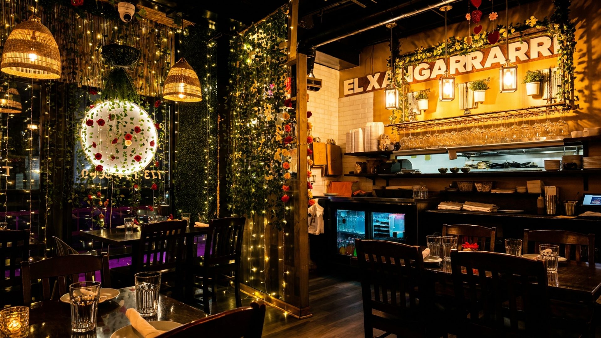 Ten tables in Lincoln Square