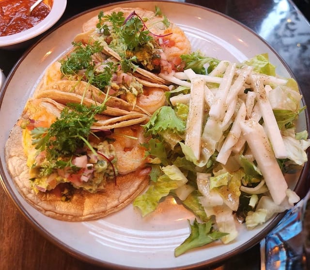 Shrimp Tacos.