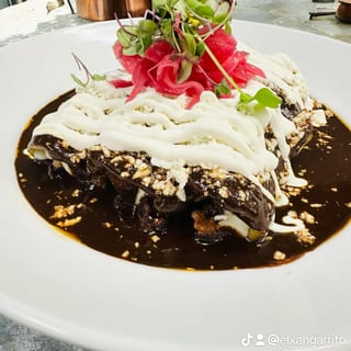 Steak Enchiladas Mole
